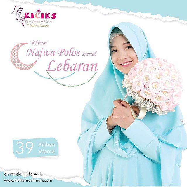 Khimar Najwa Kiciks Muslimah