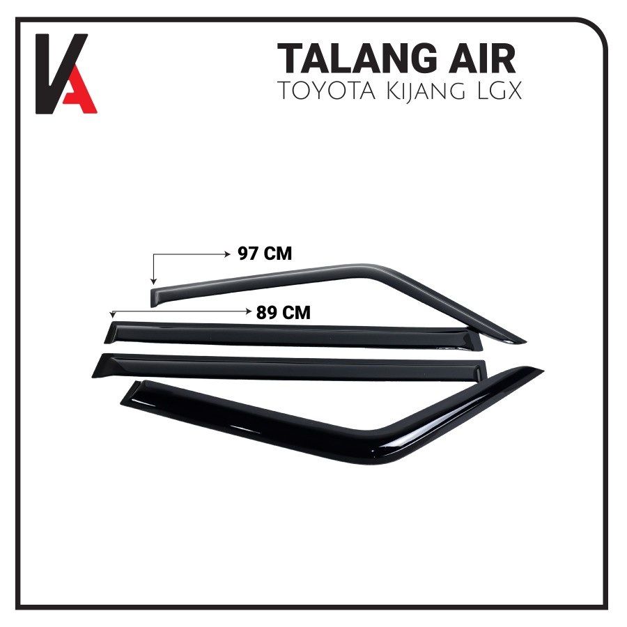 TALANG AIR PINTU MOBIL KIJANG KAPSUL LGX 4 PINTU MODEL SLIM