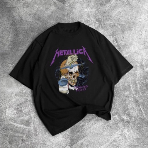 MakeGrosir - KAOS OVERSIZE METALLICA