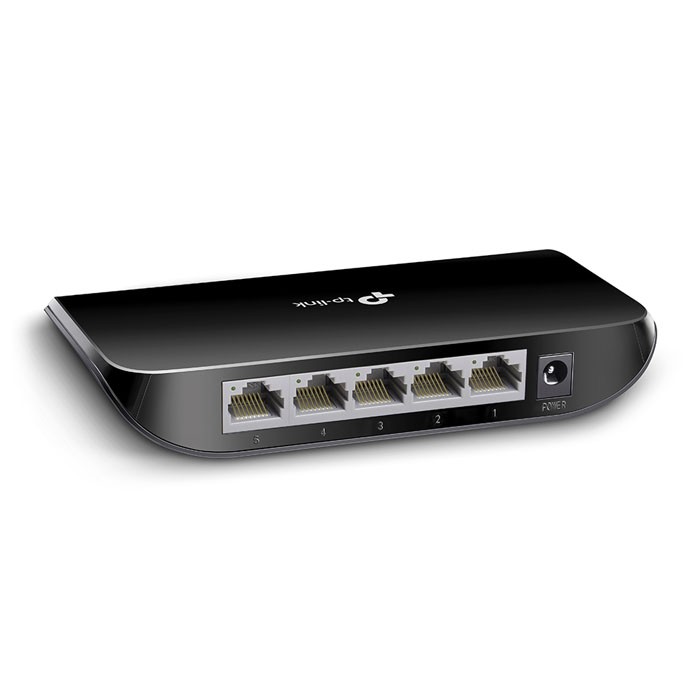 TP-LINK TL-SG1005D: 5-port Gigabit Switch, plastic case