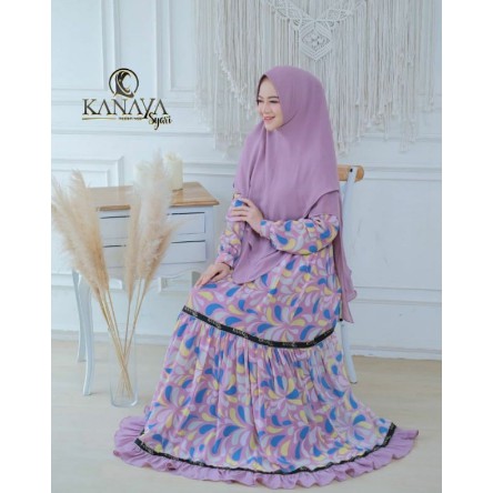 GAMIS MOTIF SET SYARI LAYLA BY KANAYA NassauStore