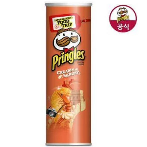 Jual Pringles Premium Creamy Shrimp Flavour Shopee Indonesia