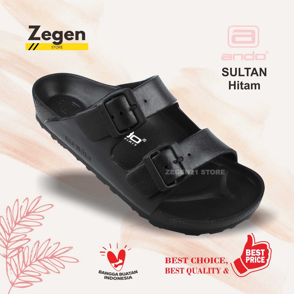 ANDO SULTAN Sandal Casual Pria Dewasa Sendal Slop Ando Original