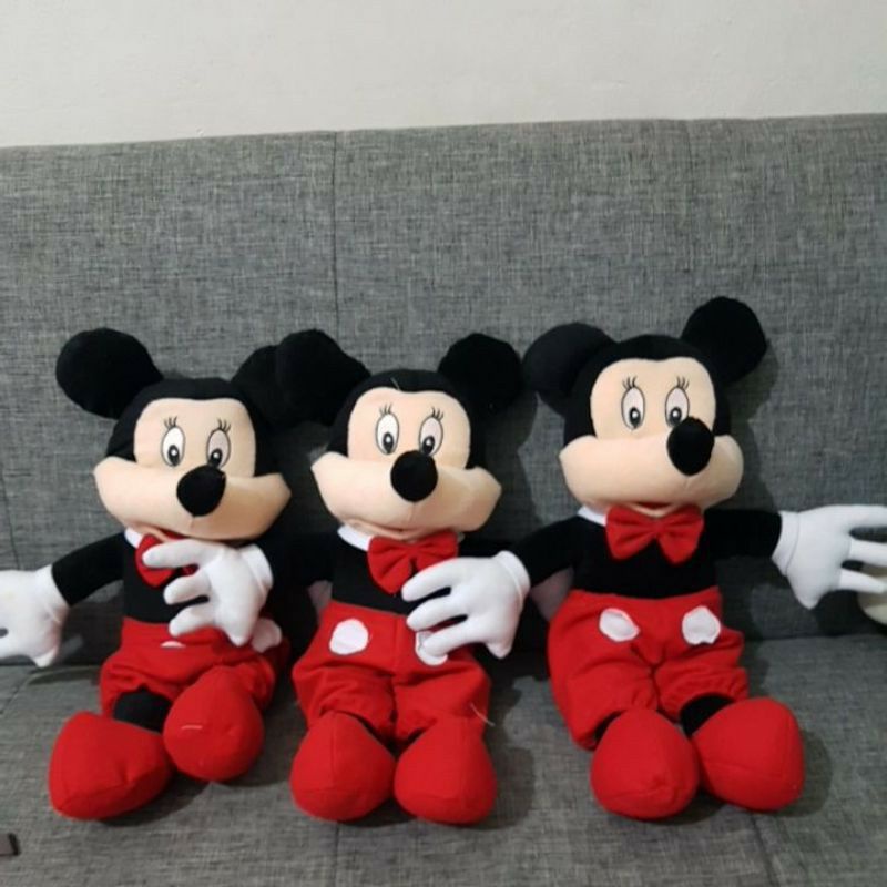 0Boneka Mickey mouse boneka Minnie mouse Disney size 40CM