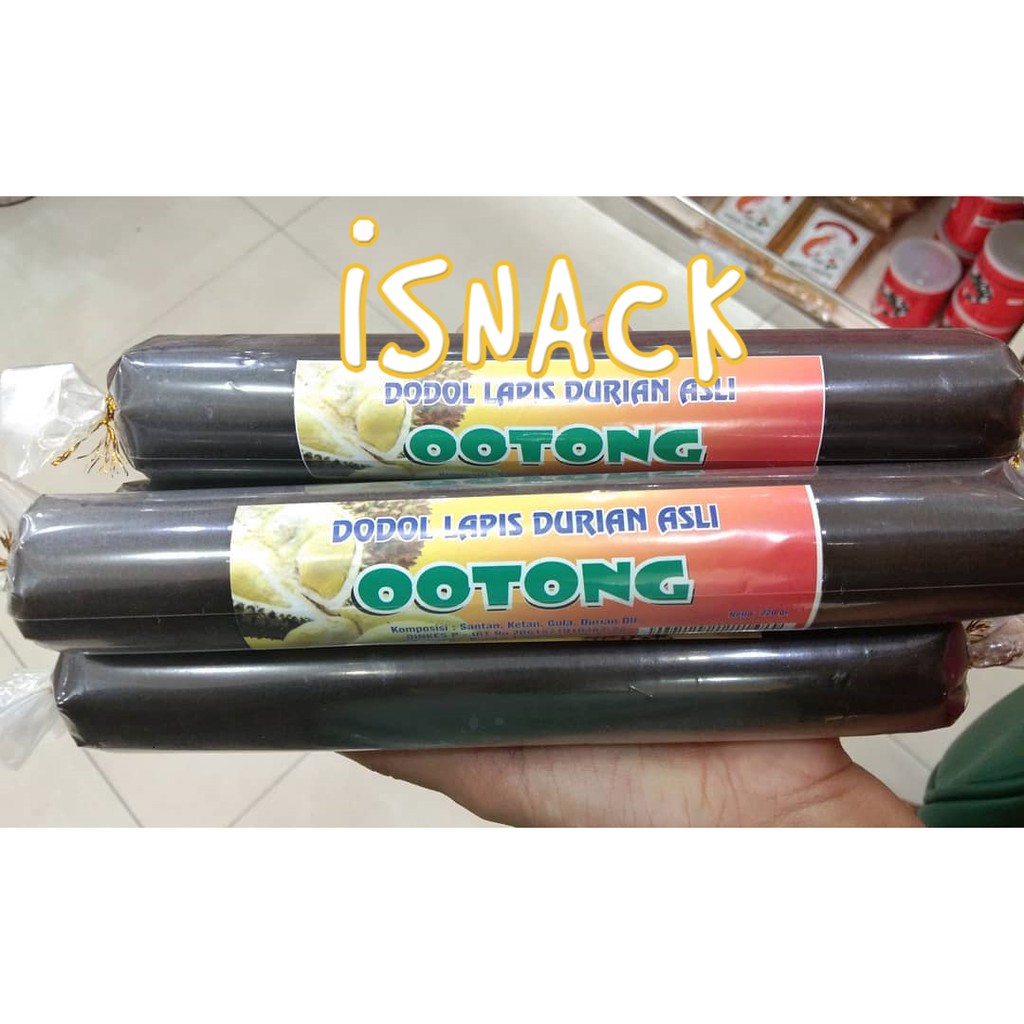 

Dodol Durian Ootong Aneka Sari Rasa Duren Lampung 220g