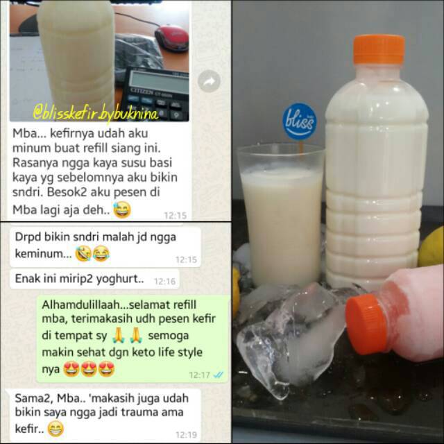 Kefir Susu Kambing 1000 Ml Shopee Indonesia