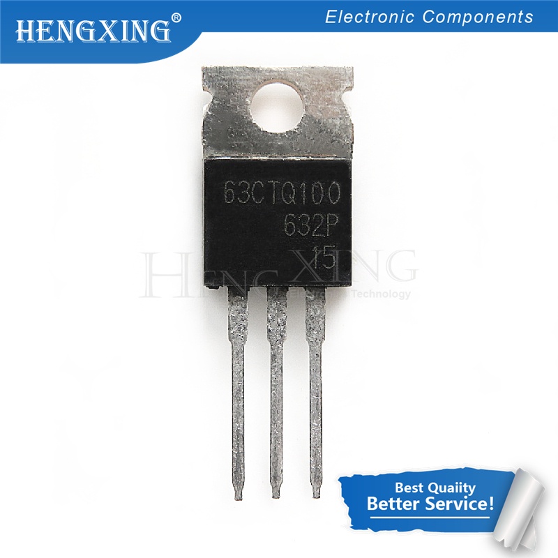 100pcs Ic 63CTQ100PBF 63CTQ100 TO-220 100V 63A