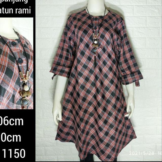 ☏ TUNIK WANITA TERBARU BAHAN KATUN RAMI 2021 ✲