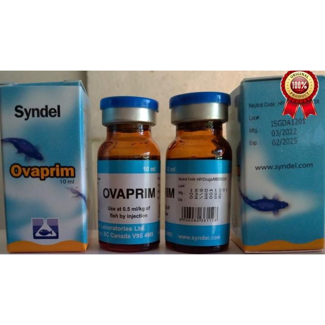 Ovaprim Syndel (Bogor)/perawatan kesehatan ikan