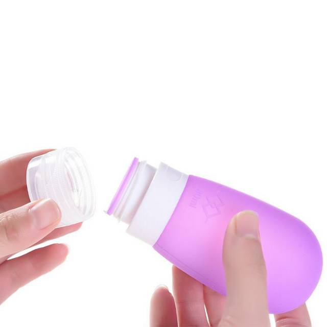 silicone travel bottles / botol tabung silicone