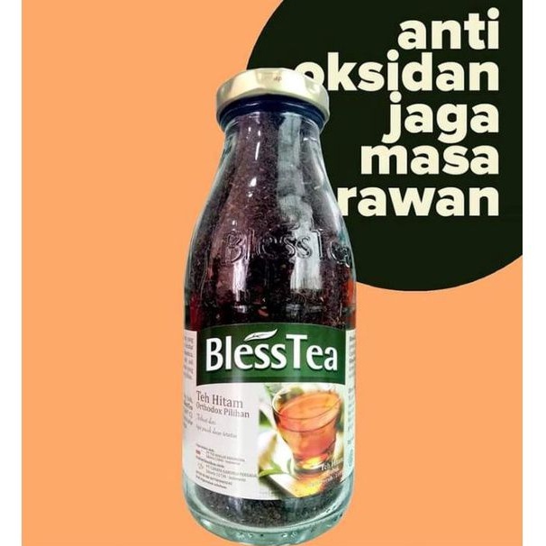 

BlessTea Botol 110gr & Pouch 70gr Teh Herbal Obat Kesehatan Sakit Ampuh Sembuh