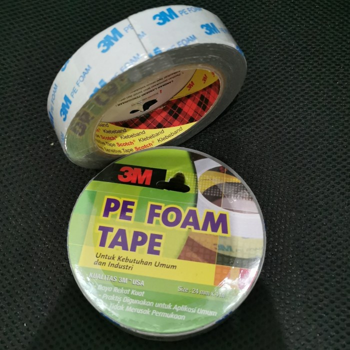

Hot Sale Double Tape 3M Pe Foam Busa Perekat Original - 24Mm X 4M Isolasi Bb Sale!!!