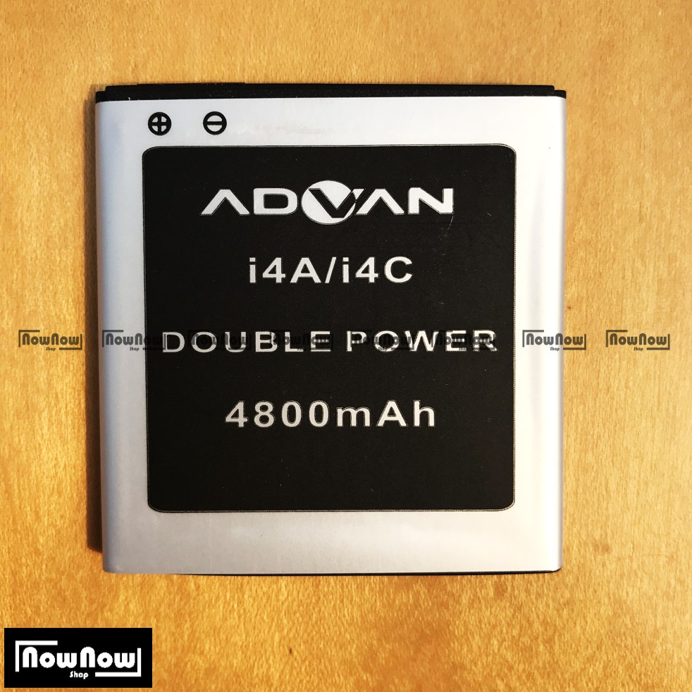 Baterai Advan i4A dan i4C Original Double Power Batre Batrai Battery HP