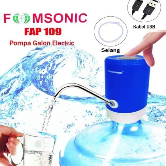 POMPA GALON ELEKTRIK OTOMATIS FAP109 FOMSONIC
