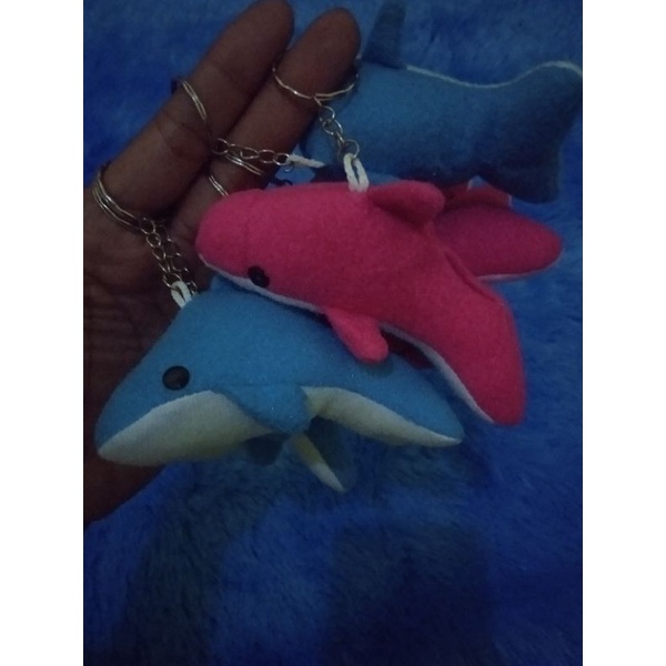 GANTUNGAN BONEKA DOLPHIN / LUMBA-LUMBA / HIU / BABY SHARK