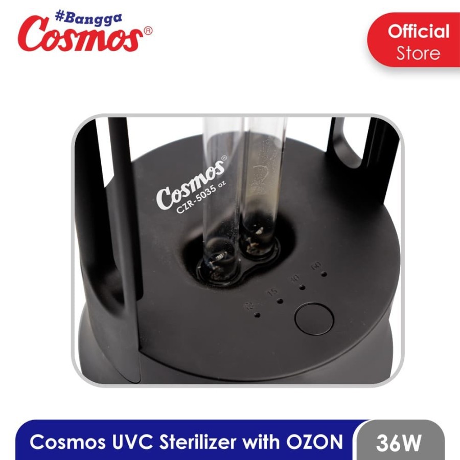 Cosmos Double Action Sterilizer UVC Light [BERSERTIFIKAT LABORATORIUM]