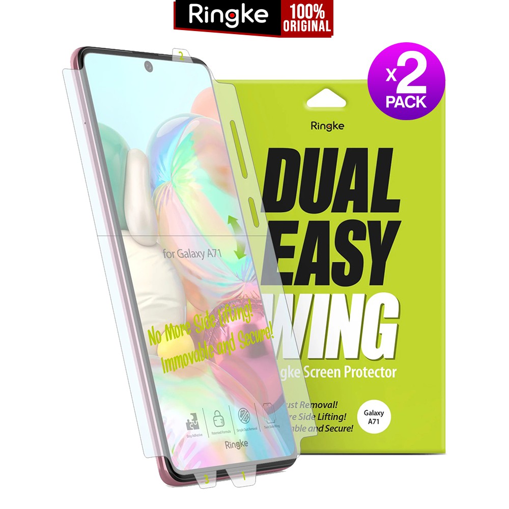 

Screen Protector Samsung Galaxy A51 / A71 Ringke Dual Easy Not Tempered Glass Full Screen