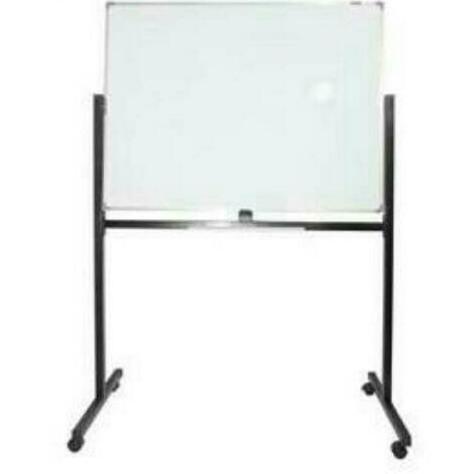 

Papan tulis / Whiteboard Magnetic tiang + Roda 2 Sisi Sakura