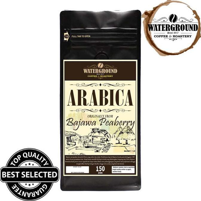 

S2AG Kopi Arabika Lanang / Jantan Flores Bajawa Peaberry 150grams