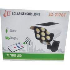 (COD) Lampu Solar 77 LED // Solar Motion Bentuk lampu Mirip CCTV // Lampu solar