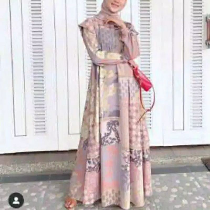 Camara Dress Latte by Ria Miranda Preloved