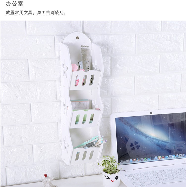 (D011) Storage Decorative Rack Shabby chic rak kosmetik hp remote dll