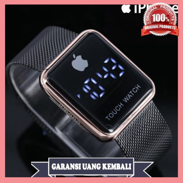 Jam Tangan Wanita Iphone Digital Touch Screen Simple