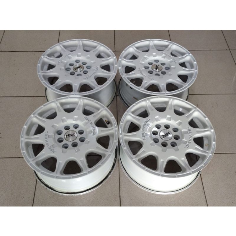VELG MOBIL SECOND HSR WRX R16X7 HOLE 4X100-114 ET 45 WHITE