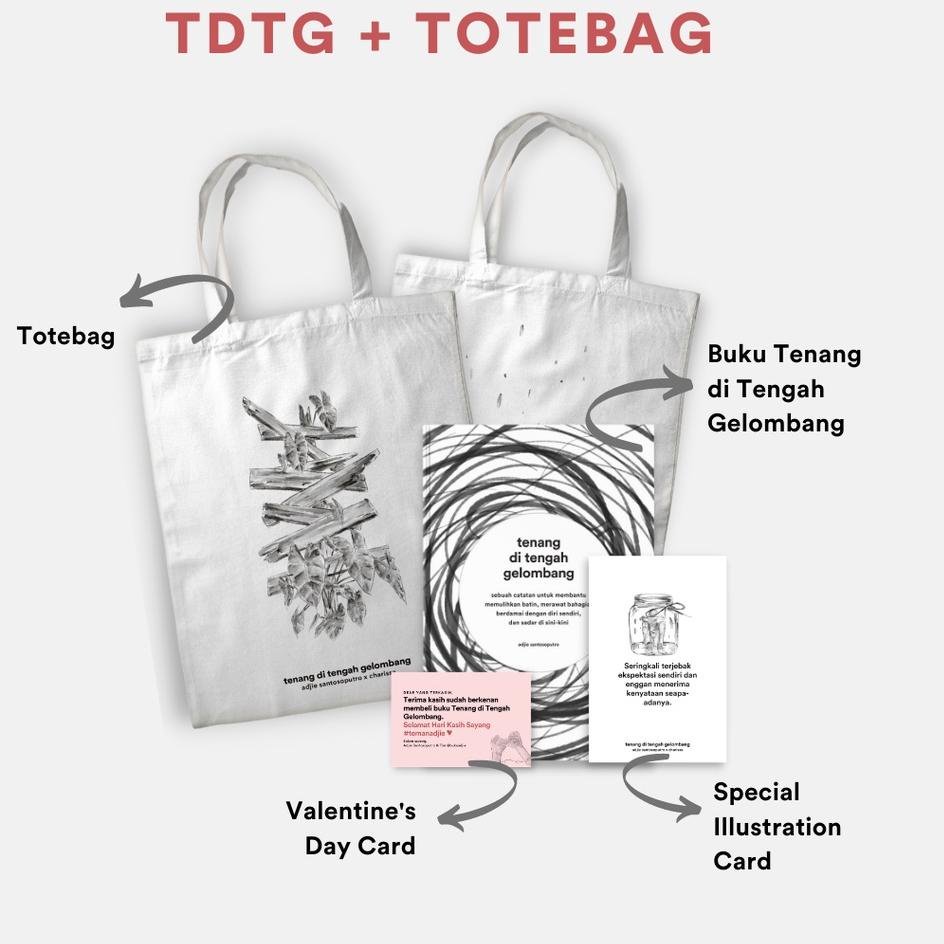 Hadir Termurah Charissa Publisher - [Paket Eksklusif] Buku Tenang di Tengah Gelombang - Adjie Santosoputro-3