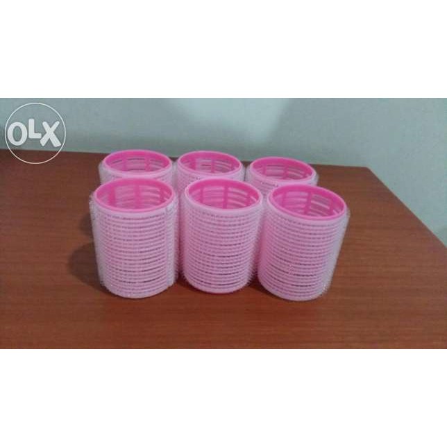 TBI Hair Roller Big 5cm Lengket Nempel Curly Velcro Rol Rambut Ikal