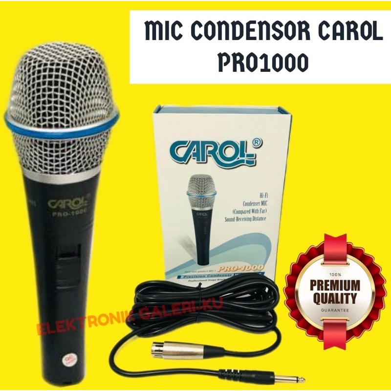 MIC CONDENSOR CAROL PRO 1000
