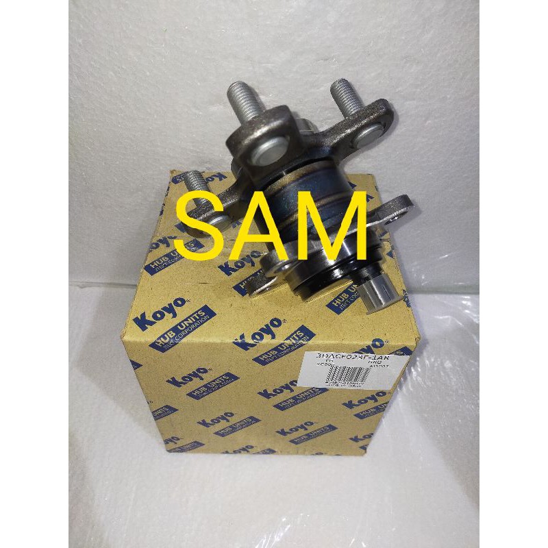 Lahar bearing roda belakang agya ayla abs koyo