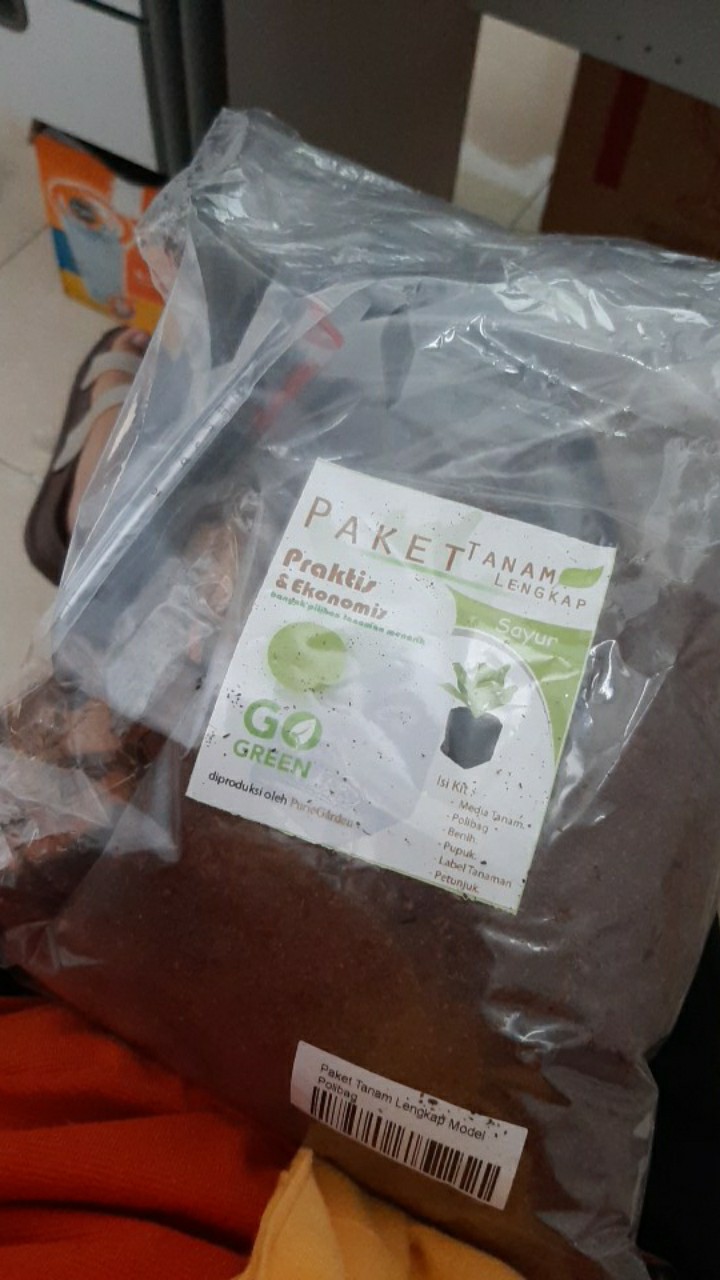 Paket Berkebun Tanam Polibag Sayuran Pg Kdr
