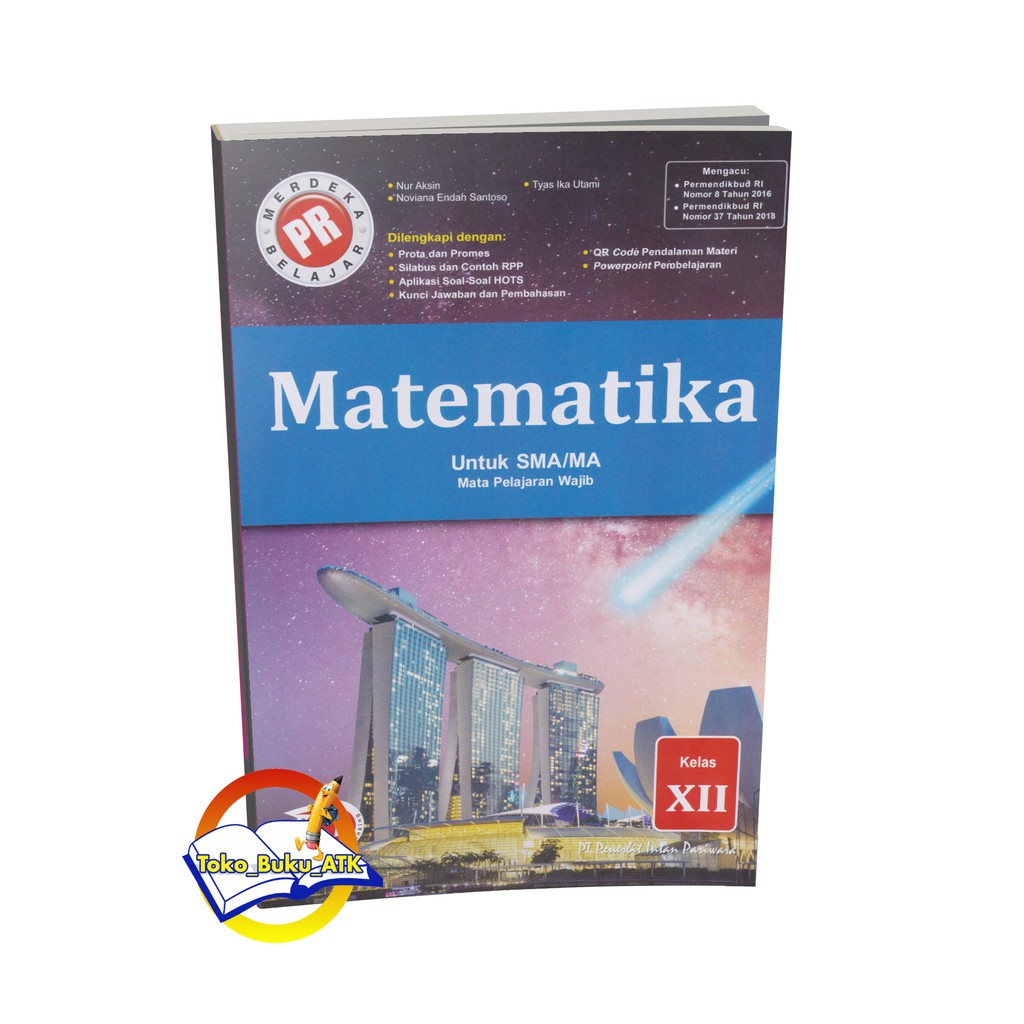 Buku LKS PR Wajib SMA Kelas 12 Matematika Semester 1 Intan Pariwara (2020)