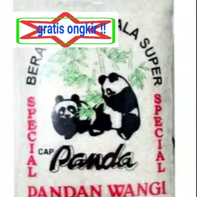 

Beras panda 5kg [beras bulat=short grain]