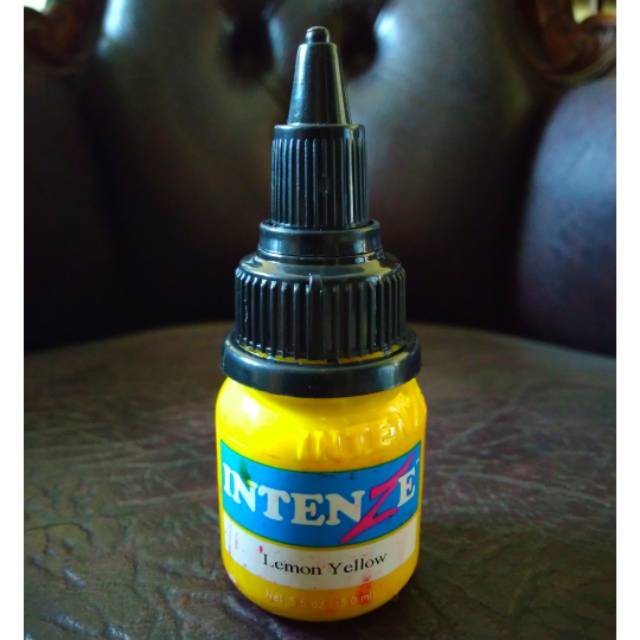 Tinta Tattoo - Intenze Ink - Lemon Yellow - 15ml