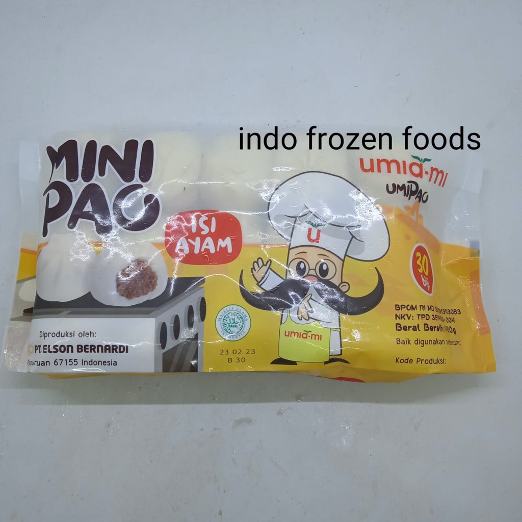 

mini pao isi ayam by Umia-mi 480 gram isi 30 pcs