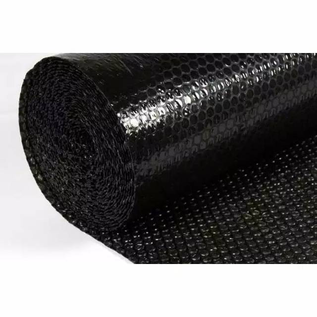 (NCS) Bubble Wrap Hitam Meteran 1 x 1,25 M Tebal Gelap ( 100 cm x 125 cm) Pembungkus Bubble Wrap