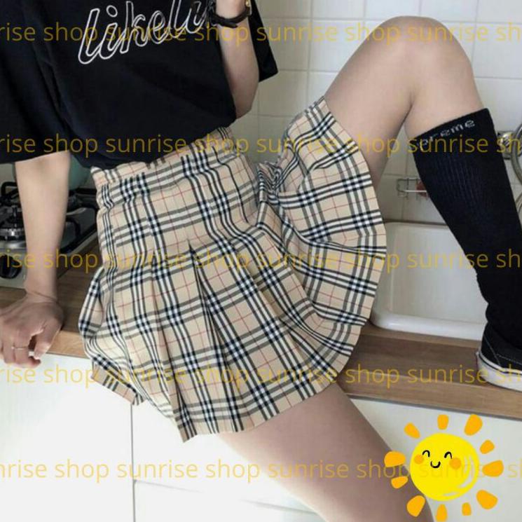 {SDO.11Au22n} (SR182) - ROK MINI KOREA TENNIS SKIRT ROK KOTAK KOREA FLARE SKIRT PLEATED SKIRT