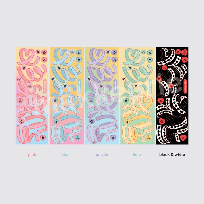 

Basic Ribbon Confetti (Holo Finish + Kiss Cut) PLEASE READ