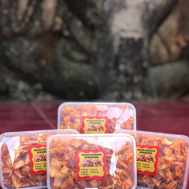 

Rujak Keripik Singkong
