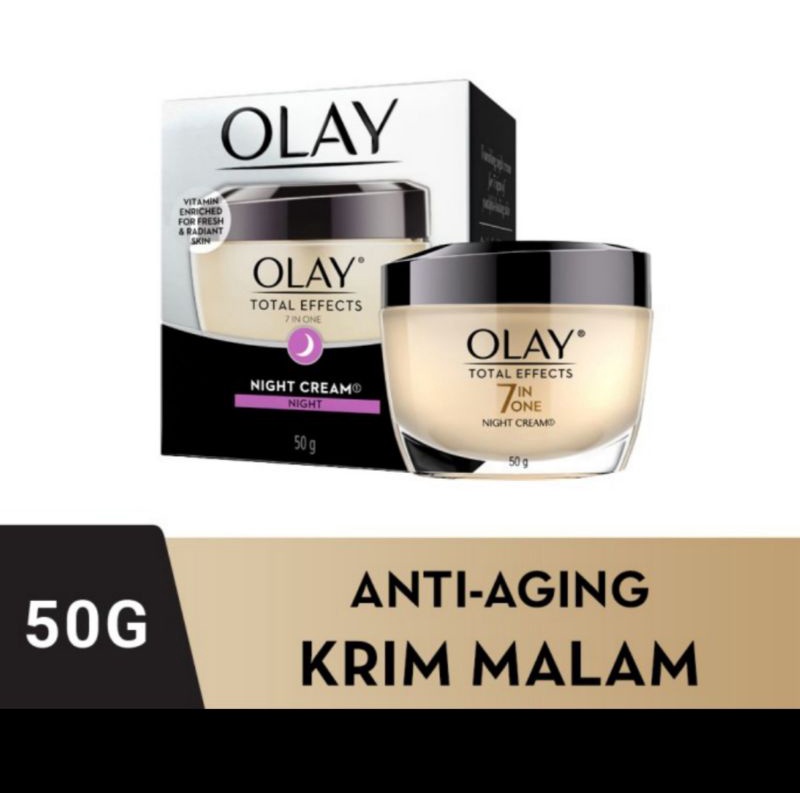 Olay Total Effect Night Cream 50 gram(ED 2025)