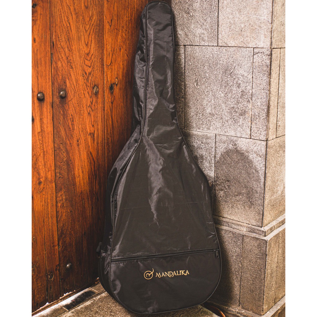 [PAKET KOMPLIT] Gitar Akustik Mandalika JBS-01 Free Tas Gitar F500