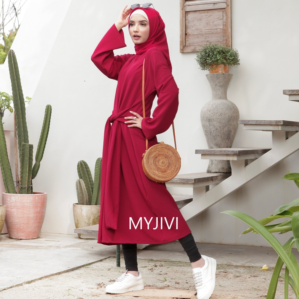 HANGGINI MIDI DRESS BY MY JIVI ( BUSUI &amp; NON BUSUI )