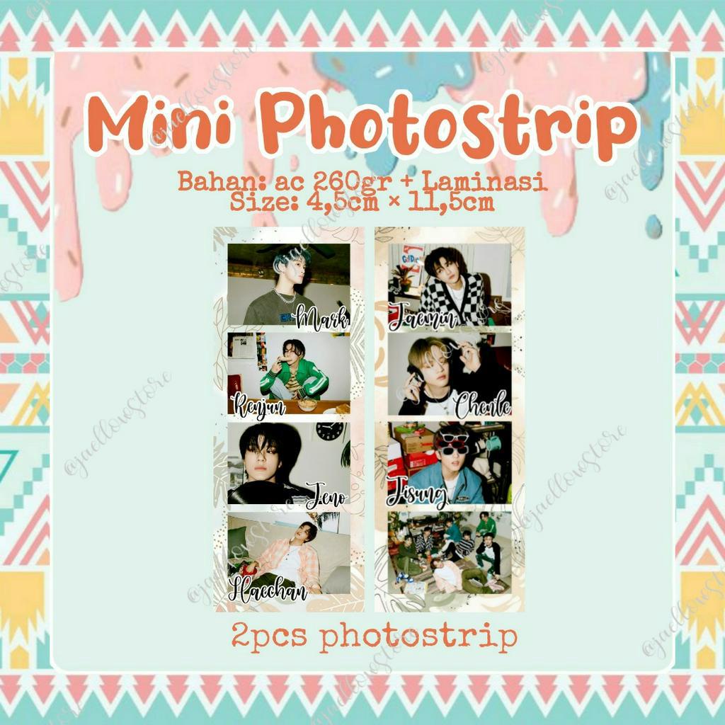 PHOTOSTRIP NCT DREAM JAEMIN JENO MARK HAECHAN JISUNG RENJUN CHENLE