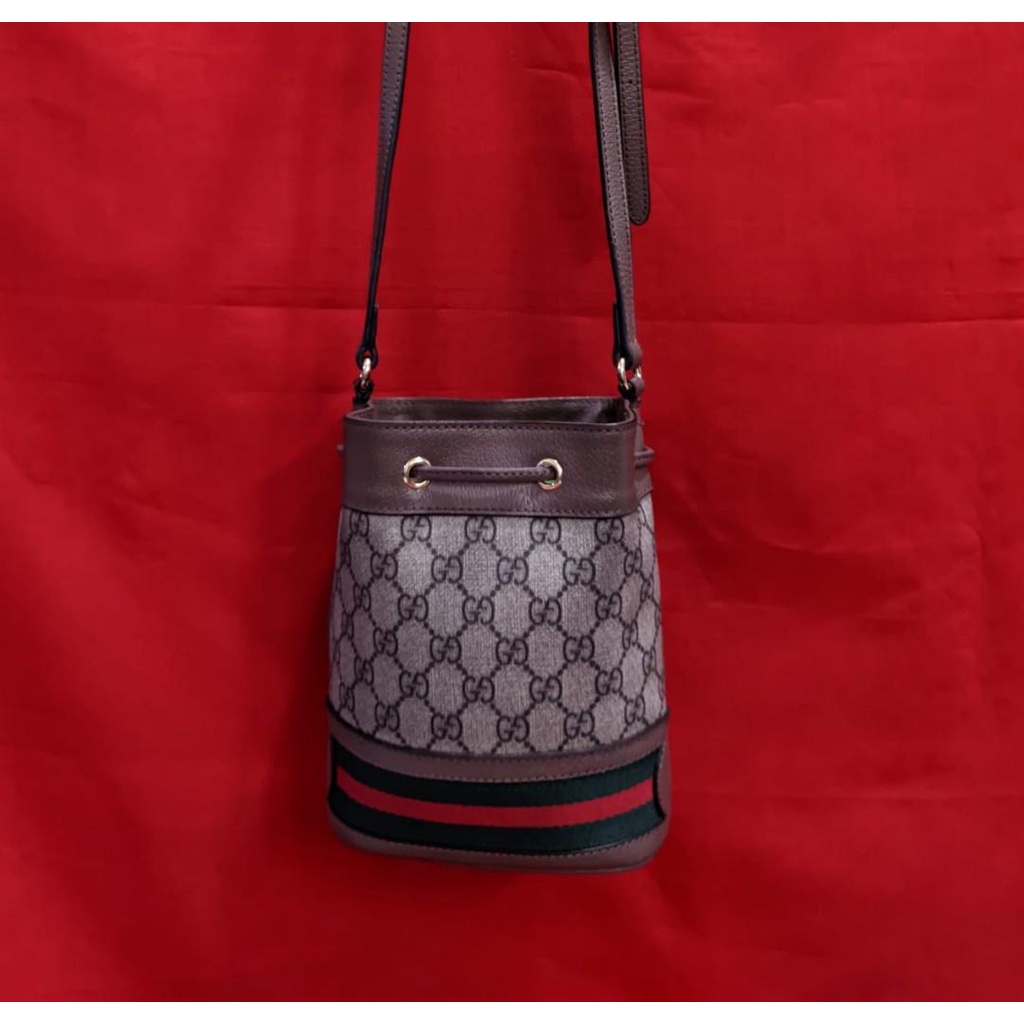 Tas Gucci Ophidia mini GG bucket bag
