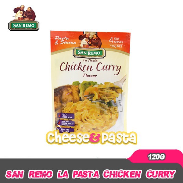 

San Remo La Pasta Chicken Curry 120 Gr