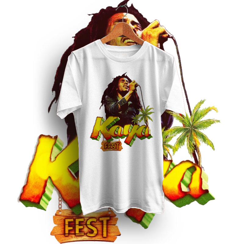 Kaos Bob Marley  -  Band Bob Marley      3