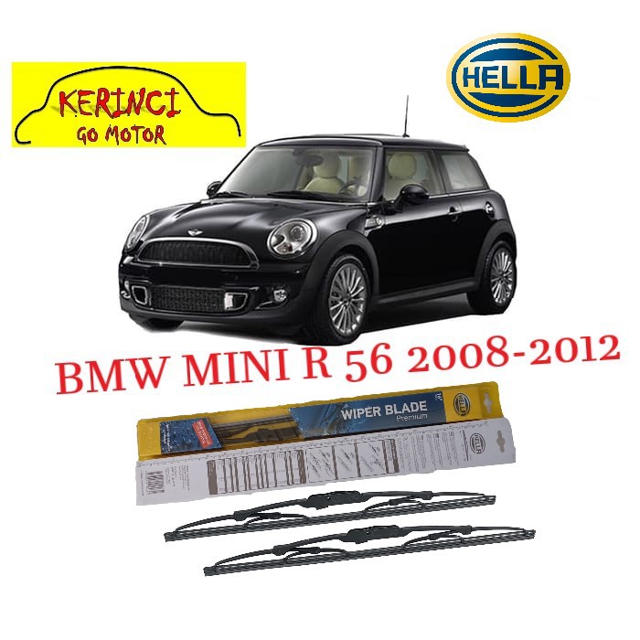 WIPER BMW MINI R56 HELLA PREMIUM 2008-2012 18&quot; &amp; 18&quot; - WIPER SET