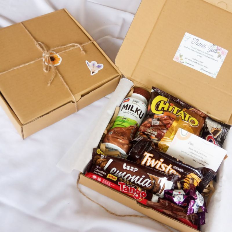 

Kado ultah box/Snack box/Snack box chocolate edition